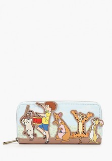 Кошелек Loungefly Disney Winnie The Pooh 95th Anniversary Parade Zip Around Wallet WDWA1807