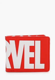 Кошелек Loungefly Marvel Logo Red Bi-Fold Wallet MVWA0108