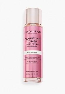 Тоник для лица Revolution Skincare осветляющий, для проблемной кожи Niacinamide Tonic, 200 мл