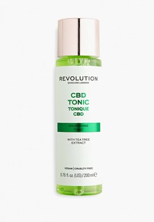 Тоник для лица Revolution Skincare успокаивающий, питательный CBD Tonic, 200 мл