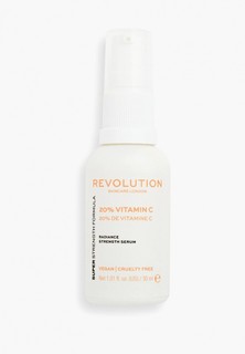 Сыворотка для лица Revolution Skincare для выравнивания тона кожи, 20% Vitamin C Radiance  Strength Serum, 30 мл