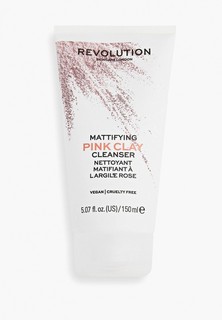 Пенка для умывания Revolution Skincare очищающая, матирующая, Mattifying Pink Clay Cleanser, 150 мл
