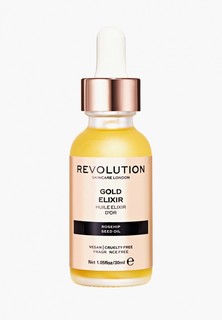 Масло для лица Revolution Skincare питательное, Gold Elixir, 30 мл