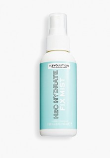 Спрей для фиксации макияжа Relove by Revolution увлажняющий, H2O Hydrate Fix Mist, 50 мл