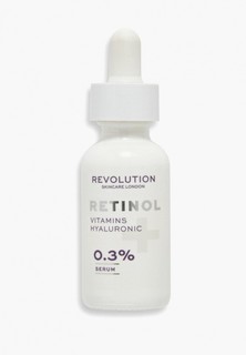 Сыворотка для лица Revolution Skincare Retinol Vitamins Hyaluronic 0.3% Serum, 30 мл