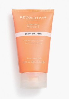 Крем для лица Revolution Skincare очищающий, Vitamin C Cream Cleanser, 150 мл