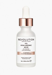 Сыворотка для лица Revolution Skincare увлажняющая, 2% Hyaluronic Acid, 30 мл