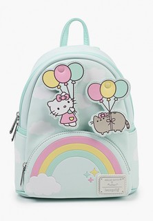 Рюкзак Loungefly Pusheen x Hello Kitty Balloons & Rainbow Mini Backpack PUBK0009