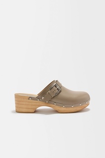 Серые сабо Maje