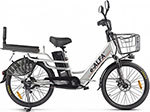 Велосипед Eltreco GREEN CITY e-ALFA LUX Серебристый 022863-2396