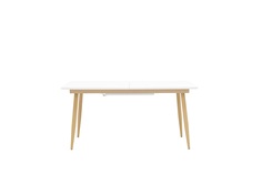 Стол обеденный стокгольм раскладной (stoolgroup) белый 220x75x90 см.