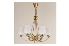 Подвесная люстра палермо (mw-light) белый 70 см.