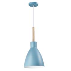 Подвесной светильник toni 43*22 голубой (moderli) голубой 43 см.