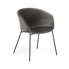 Кресло zadine (la forma) серый 60x76x54 см.