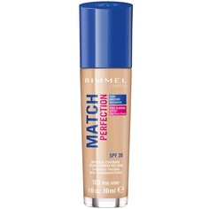 Тональный крем с эффектом мягкого фокуса Match Perfection Rimmel