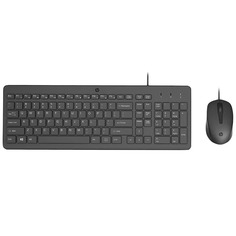 Комплект клавиатуры и мыши HP 150 Wired, Black (240J7AA)