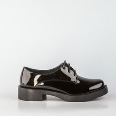 Черные полуботинки из эко-кожи Calipso