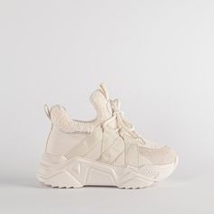 Белые кожаные ботинки Calipso