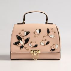 Пудровая сумка из эко-кожи Calipso