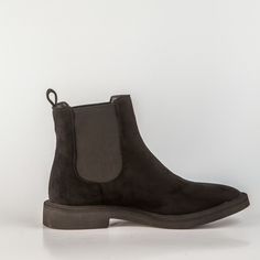 Черные ботинки из искусственного велюра Calipso