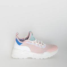 Розовые текстильные кеды Calipso