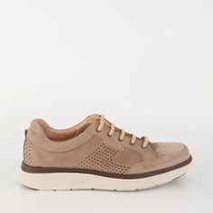 Серые полуботинки из натурального нубука Calipso