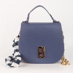 Синяя силиконовая сумка Petite jolie