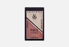 Моделирующий набор (хайлайтер+бронзер) Shinewell