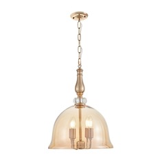 Люстра Подвесная люстра Lumina Deco Helmetti LDP 6821-4 GD