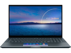 Ноутбук ASUS Zenbook Pro 15 OLED UX535LI-H2177T 90NB0RW1-M07660 (Intel Core i5-10300H 2.5GHz/16384Mb/512Gb SSD/nVidia GeForce GTX 1650 Ti 4096Mb/Wi-Fi/Cam/15.6/3840x2160/Windows 10 64-bit)