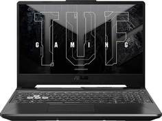 Ноутбук ASUS TUF Gaming F15 FX506HM-HN220W 90NR0754-M002R0 (Intel Core i5-11400H 2.7GHz/16384Mb/512Gb SSD/nVidia GeForce RTX 3060 4096Mb/Wi-Fi/Bluetooth/Cam/15.6/1920x1080/Windows 11 64-bit)