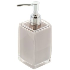 Дозатор для жидкого мыла, пластик, 6.5x5.8x16 см, капучино, AS0002FA-LD