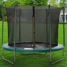 Игровой центр-батут 244 см, с защитной сеткой 150 см, 100 кг, FJ-8FT-21