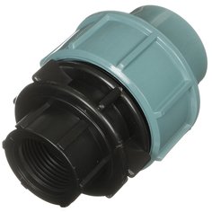ПНД муфта d40х1", внутренняя резьба, STR СТР