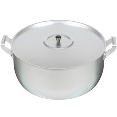 Кастрюля алюминий, 13 л, с крышкой, Scovo, МШ-019