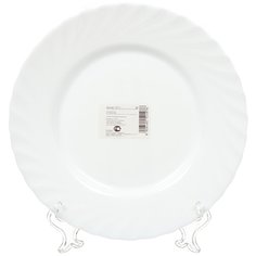 Тарелка обеденная, стекло, 24.5 см, круглая, Trianon, Luminarc, 61259/E9579/H3665/N5015