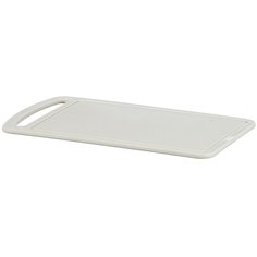 Доска разделочная пластик, 24х15 см, белый ротанг, Idea, М 1571