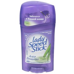 Дезодорант Lady Speed Stick, Алоэ для чувствительной кожи, для женщин, стик, 45 г