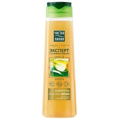 Шампунь Чистая линия, Интенсивное питание, для всех типов волос, 400 мл