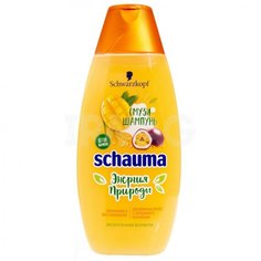 Шампунь Schauma, Энергия природы, для сухих и поврежденных волос, 400 мл