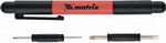 Ручка-отвертка с комбинированными битами для точных работ Matrix PH0, PH000, SL1.5, SL3 CrV 11598