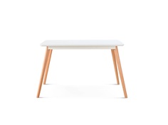 Стол jerry (stoolgroup) белый 120x76x80 см.