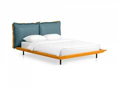 Кровать barcelona (ogogo) желтый 160x105x242 см.