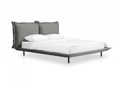 Кровать barcelona (ogogo) серый 203x105x242 см.