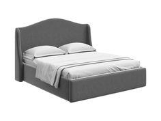 Кровать lyon (ogogo) серый 196x145x225 см.