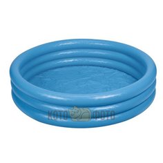 Бассейн Intex 58446 Голубой Кристалл, 3 кольца