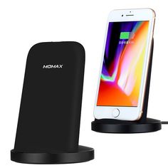 Сетевое зарядное устройство Momax Q.Dock 2 Fast Wireless Charger UD5 Чёрный