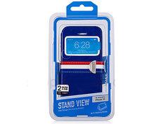Чехол Momax для iPhone 5/5S Stand View Case Franch Style Синий