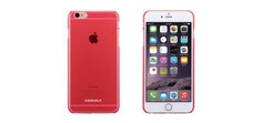 Накладка Momax Clear Breeze для iPhone 6/6S Plus Красный