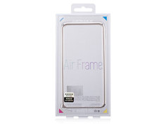 Чехол Momax для iPhone 6/6S PLUS Air Frame Золотистый